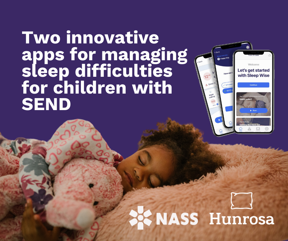 Two unique sleep apps that could help manage sleep difficulties for children with SEND.