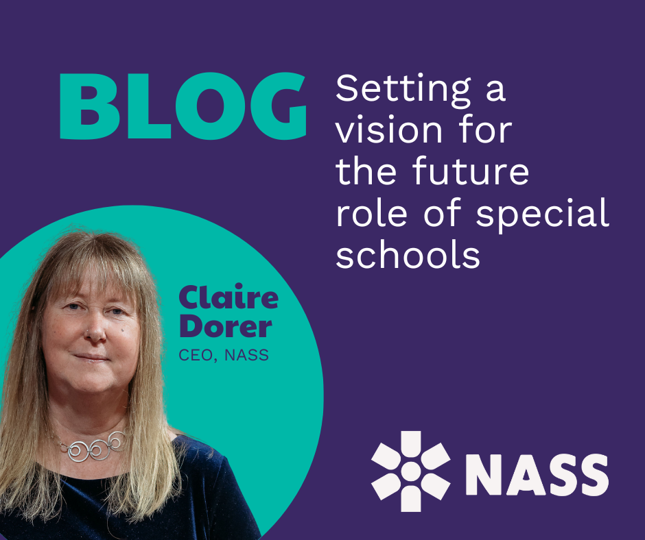 NASS CEO Claire Dorer's blog on the need for a bold new vision for the role of special schools