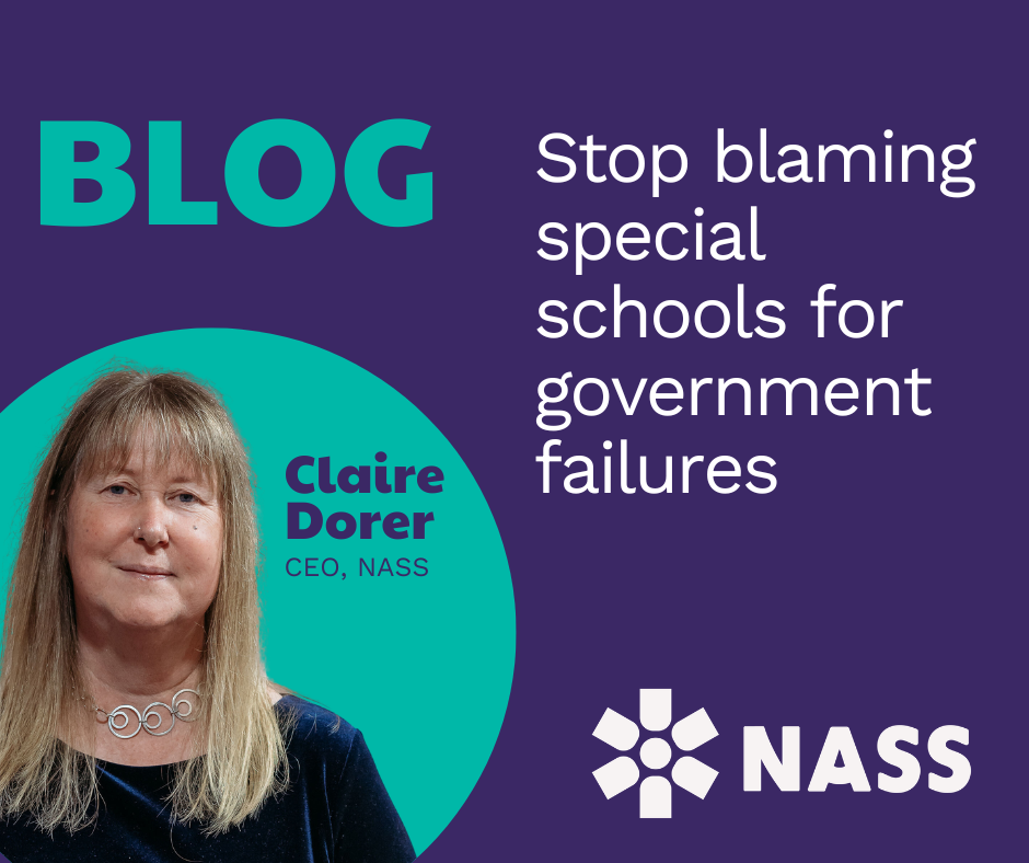 Stop blaming special schools for government failures